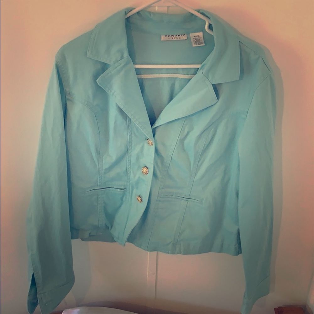 Blue jacket